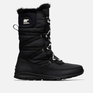 Sorel Whitney Tall Lace II in Black
